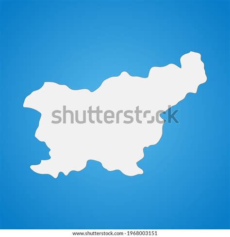 Highly Detailed Slovenia Map Borders Isolated Stock Vector (Royalty Free) 1968003151 | Shutterstock