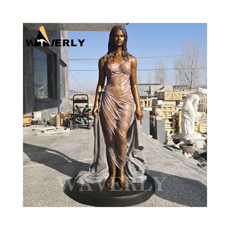 Outdoor Garden Decoration Metal Art Grande Statue Femme Nue Bronze Life Size Bronze Brass