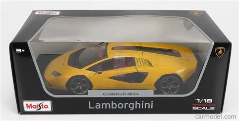 Maisto 31459y Scale 118 Lamborghini Countach Lpi 800 4 2021