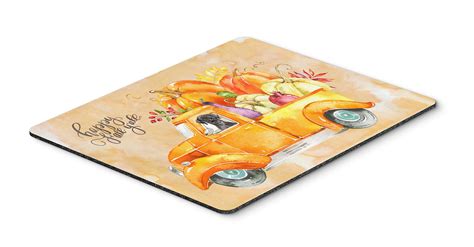Fall Harvest Black Labrador Retriever Mouse Pad Hot Pad Or Trivet Fruugo UK