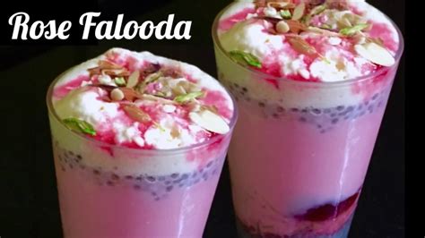 Strawberry Rose Falooda Summer Special Faluda Making How To Make