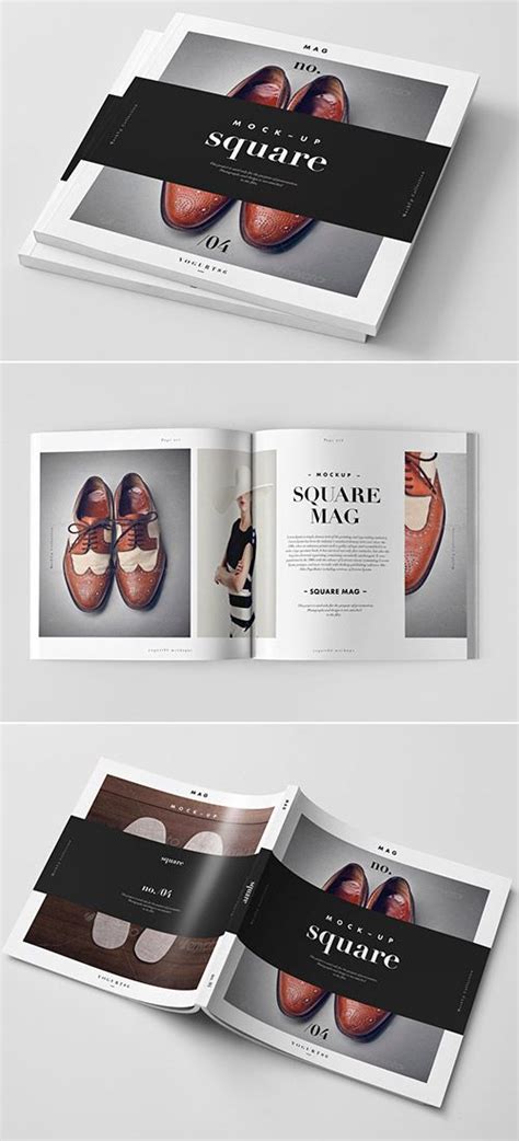 Imaginative Examples Of Square Brochure Designs Naldz Graphics