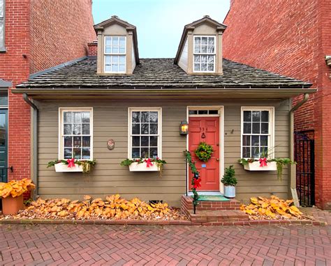 One-Story Townhouses — Lancaster Streetscape: Historic Townhouses of ...