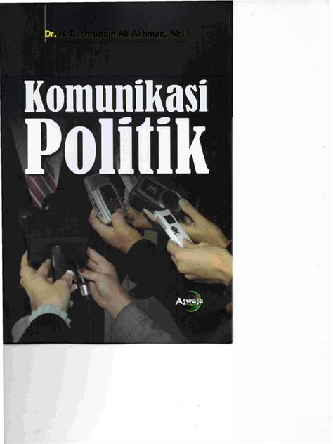 Buku Komunikasi Politik Bachruddin Aa Pdf Sains And Matematika