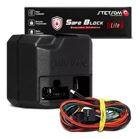 Bloqueador Veicular Automotivo Stetsom Safe Block Lite MercadoLivre