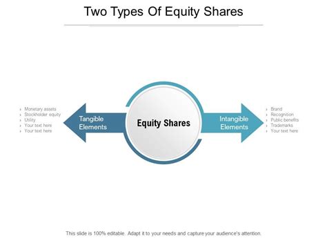 Two Types Of Equity Shares Ppt Powerpoint Presentation Slides Example