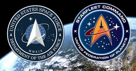 Us Space Force Logo Revealed And Some See Similarities To ‘star Trek