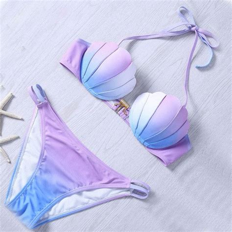 She Sells Sea Shells Bikini Mermaid Bikini Swimsuits Hot Sex Picture