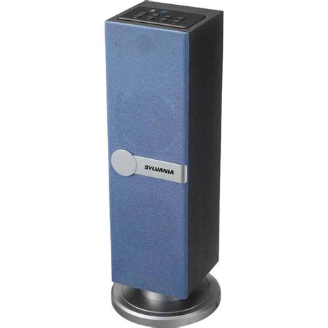 Sylvania Bluetooth Tabletop Tower Speaker Multiple Colors Walmart