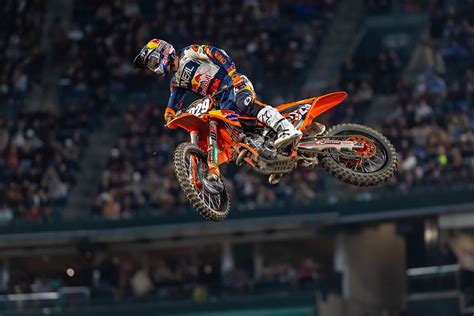 Chase Sexton Podiums On Debut With Red Bull Ktm Factory Racing At Anaheim 1 Ktm Press Center