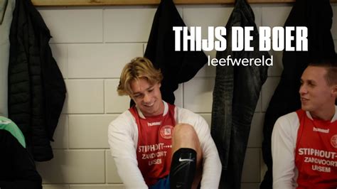 Thijs De Boer Leefwereld Youtube