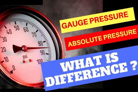 Pressure Measurement What Is The Difference Between Psi Off