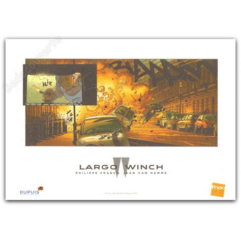 Francq Largo Winch Ex Libris B D Couverte