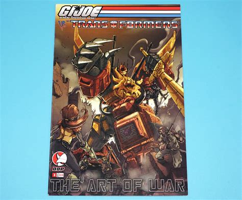 GI JOE VS TRANSFORMERS THE ART OF WAR ISSUE 4 2006 DDP Boonsart Shop