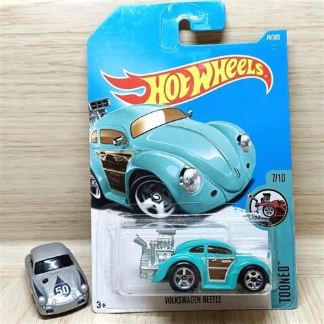 Jual Hot Wheels Volkswagen Beetle Tooned Hijau Shopee Indonesia