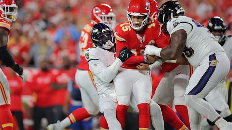 David Ojabo Burns The Edge To Sack Patrick Mahomes Highlights Ravens