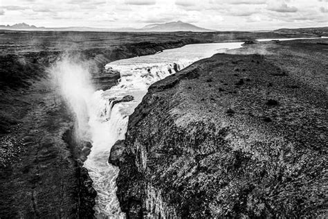 Free Photo Black And White Dramatic Landscapes With River