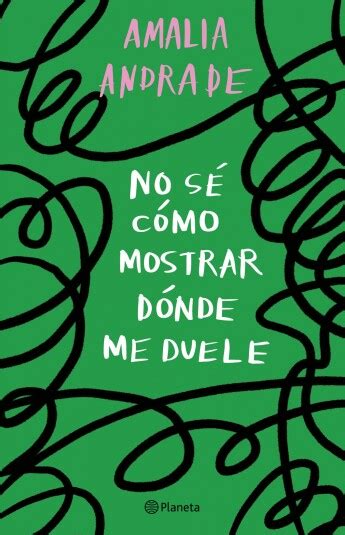 No sé cómo mostrar dónde me duele Grupo Libros