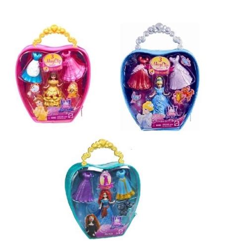 Mini Poupée Disney Princess Tenue magique Mattel Figurine pour