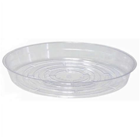 8 In Plastic Plant Saucer Clear Pack Of 50 1 Kroger