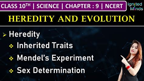 Class 10th Science Heredity Chapter 9 Heredity And Evolution