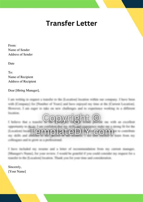 Employee Transfer Letter Sample With Examples Word Sorry Letter To