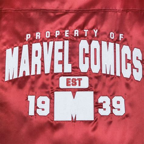 Marvel Comics 80th Anniversary Baseball Jacket For Adults Marvel