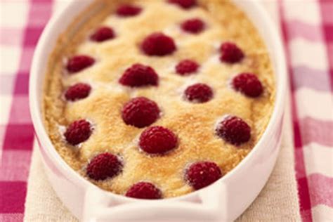 Recette De Clafoutis Aux Framboises Et Aux Amandes