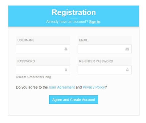 8 Free Bootstrap SignUp & Registration Form Templates - DesignersLib.com