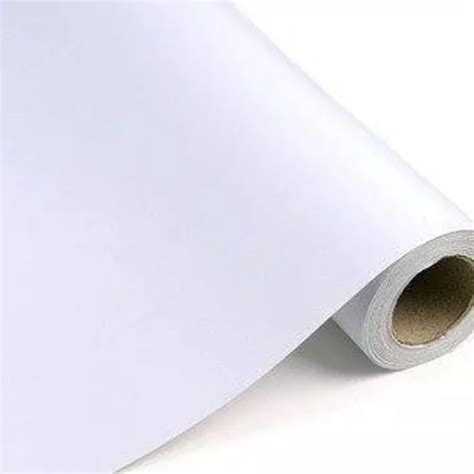 Papel Adesivo Contact Branco Fosco Cm X Metros Parcelamento Sem