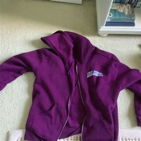 Oversized Redpurple Hoodie Depop