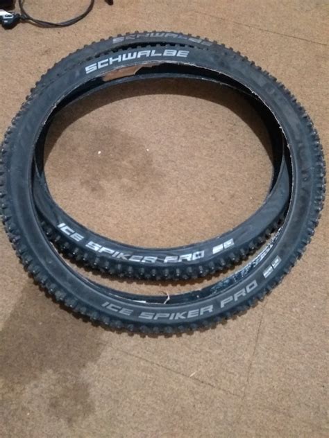 Schwalbe Ice Spiker Pro 27 5 X 2 6 PAIR For Sale