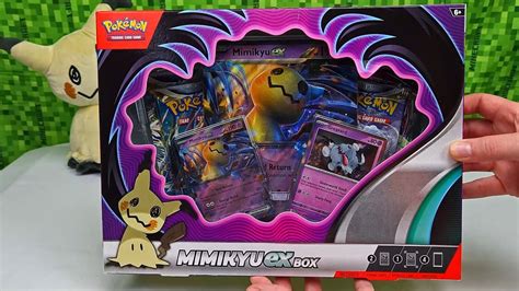 Opening Pokemon Mimikyu EX Box Pokemon Cards And Chill YouTube