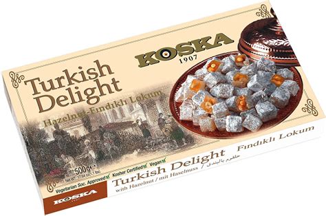 Amazon Turkish Delight With Hazelnut Vegan Kosher 17 64 Oz 1 10