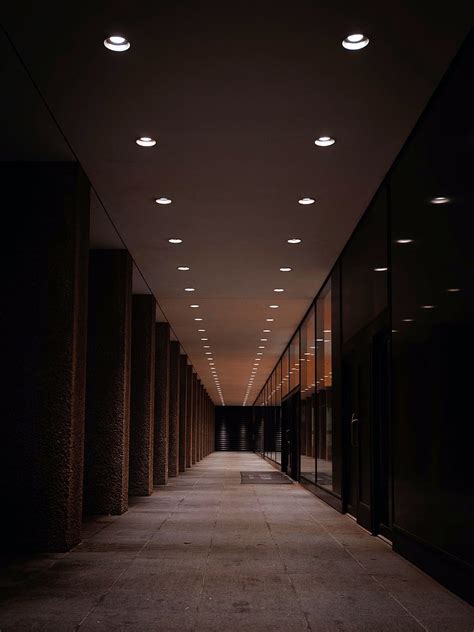 Architecture Interior Building Corridor Hd Phone Wallpaper Pxfuel