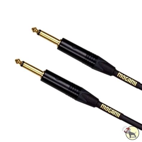 Mogami Gold Series Straight Instrument Guitar Bass Cable Inch Ts