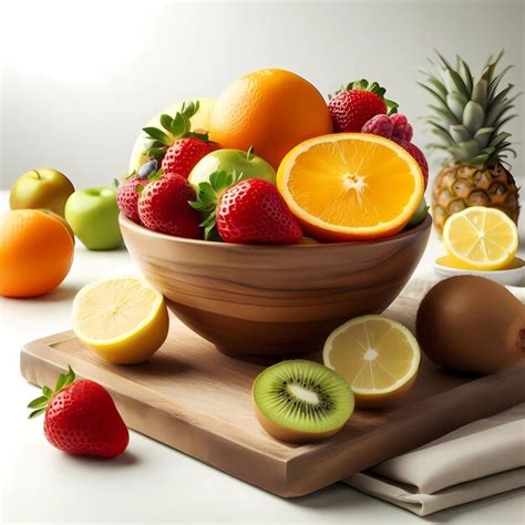 Premium AI Image | Vitamin C concept Many citrus fruits