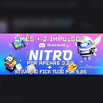 Discord Nitro M S Impulsos Envio Discord Nitro E Impulsos