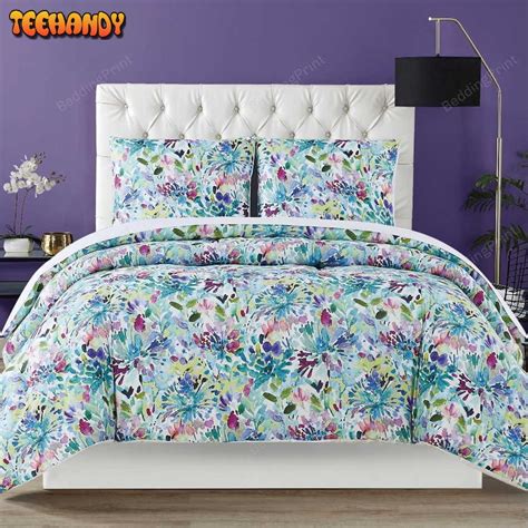 Dahlia Pattern Duvet Cover Bedding Sets