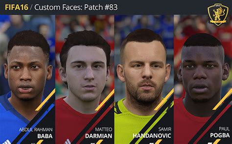 WWT Facepack 83 FIFA Infinity Mods