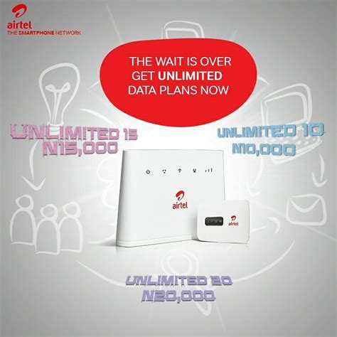 Airtel Nigeria Unveils New Unlimited Internet Access Data Plans