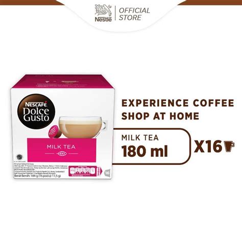 Jual Nescafe Dolce Gusto Milk Tea Capsule 1 Box 16 Pcs Di Seller