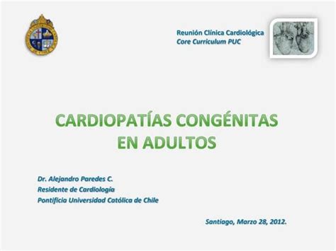 Cardiopatias Congenitas Del Adulto