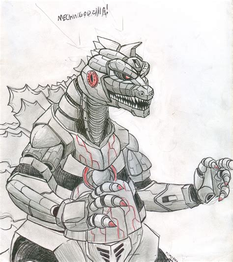 Mechagodzilla My Design By Timothyallman On Deviantart