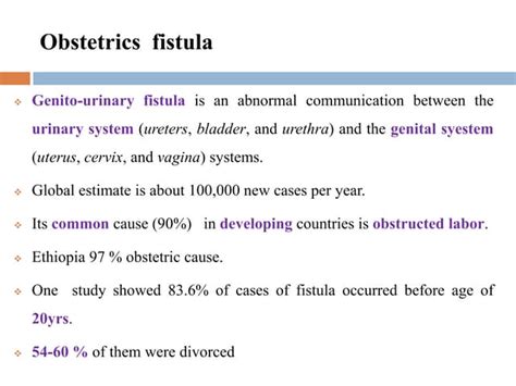 3 Obstetrics Fistulapptx