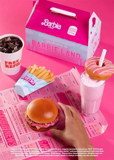 Burger King Brazil Unleashes The Power Of The Barbie Combo Meal And