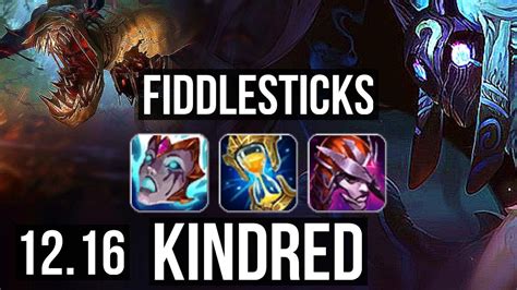 FIDDLESTICKS Vs KINDRED JNG 12 0 6 2 0M Mastery Legendary 800