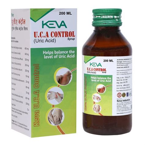 Uric Acid Control Syrup Ml Packaging Type Plastic Bottle At