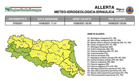 Allerta Meteo Per Temperature Elevate Domenica Agosto