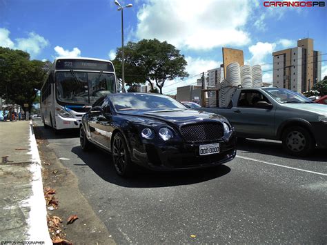 Nas Ruas De Jo O Pessoa Bentley Continental Ss Supersports Carangos Pb